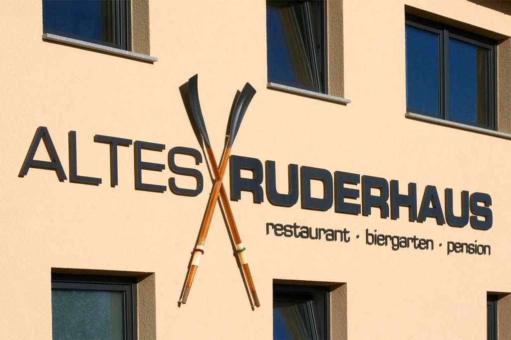 Hotel Altes Ruderhaus Worms Exterior foto